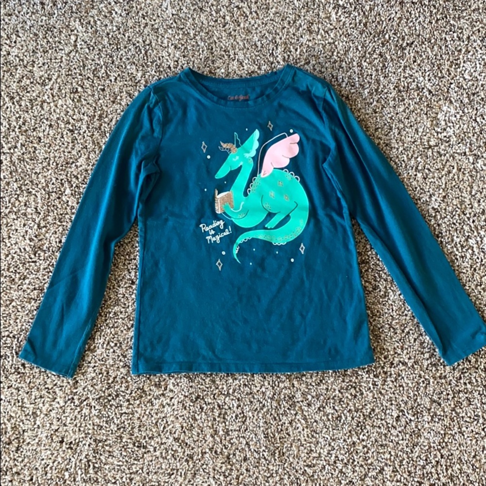 [Girls] Cat & Jack Long Sleeve Tee.